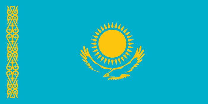 哈萨克斯坦共和国国旗